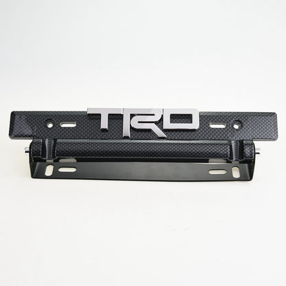 Universal adjustable license plate holder