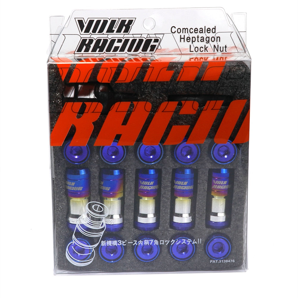 Steel wheel nuts