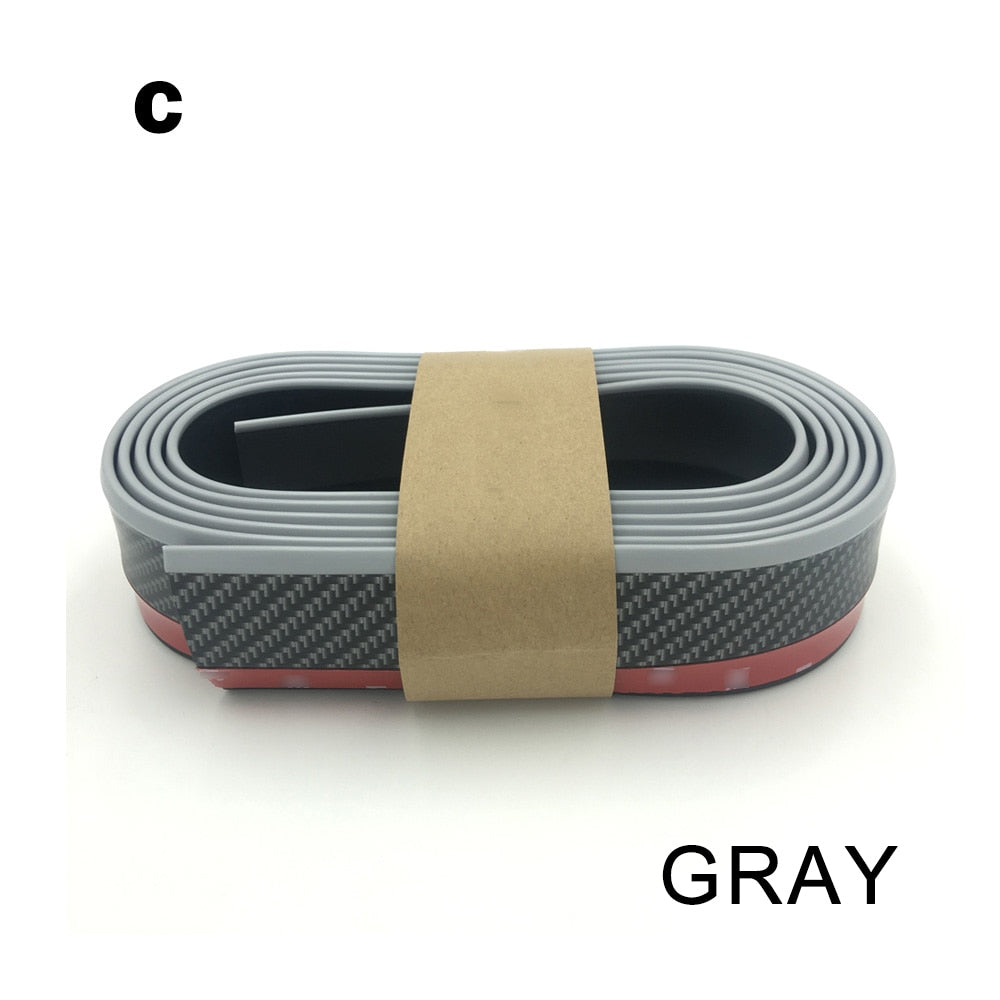 Car front bumper rubber splitter