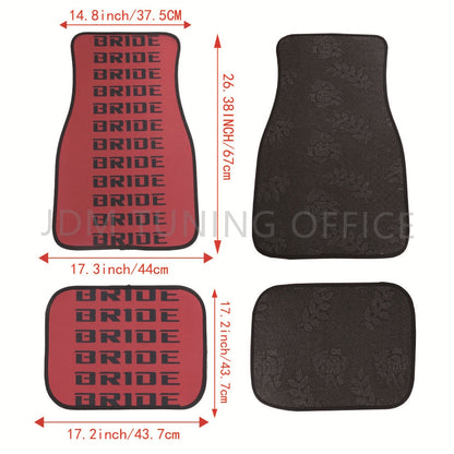 JDM Universal BRIDE cloth floor mats