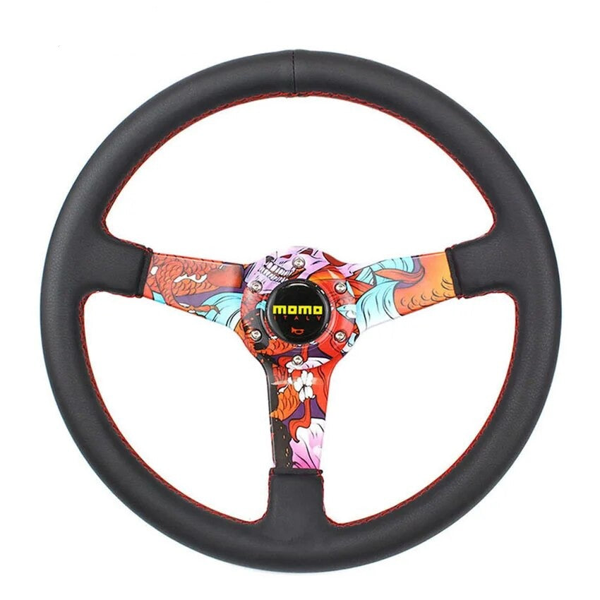 racing sports steering wheel, universal MOMO