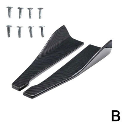 Universal car side skirt spoiler