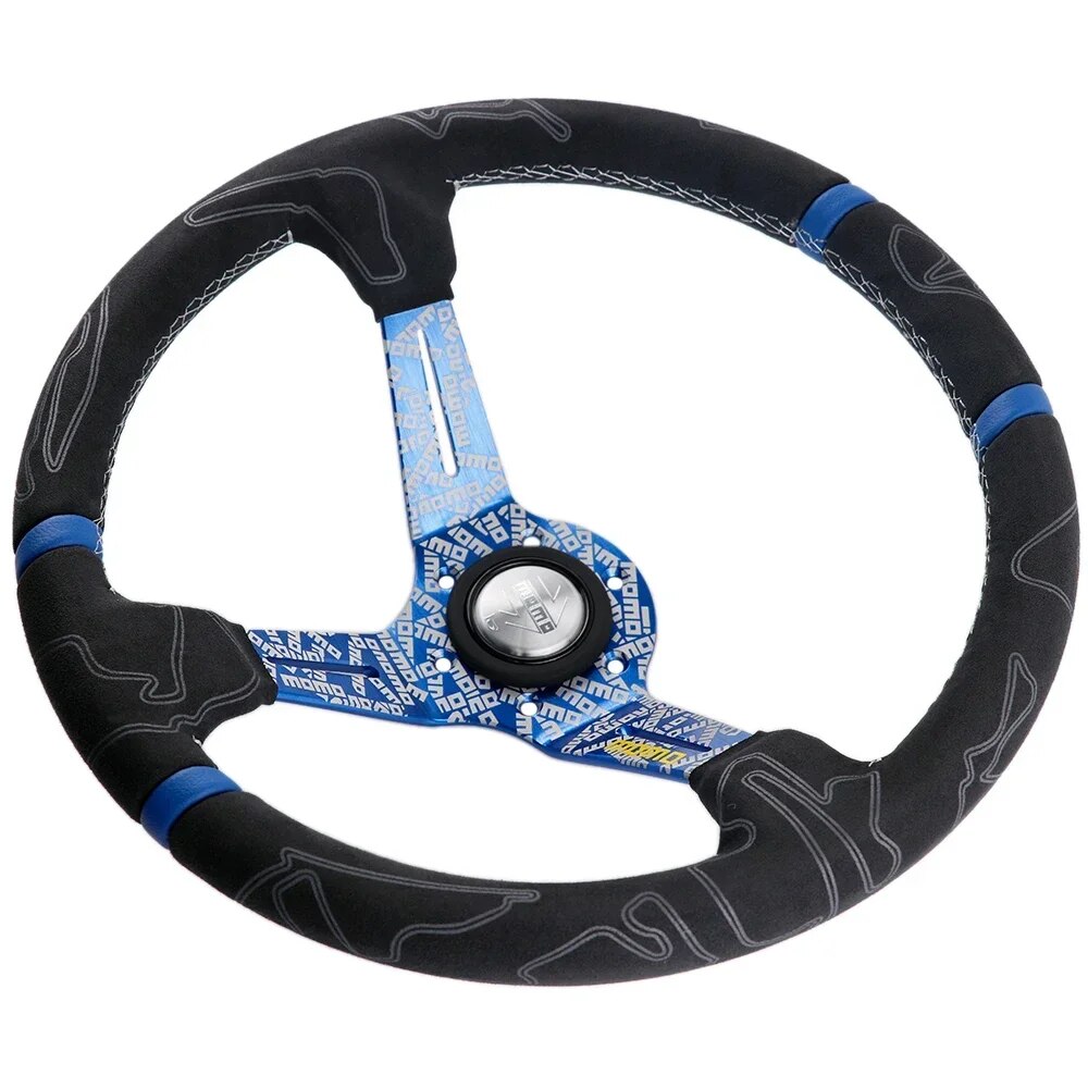 Racing sports steering wheel in MOMO