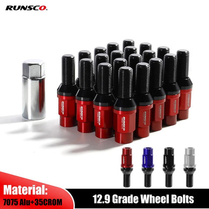 Wheel forged bolts
