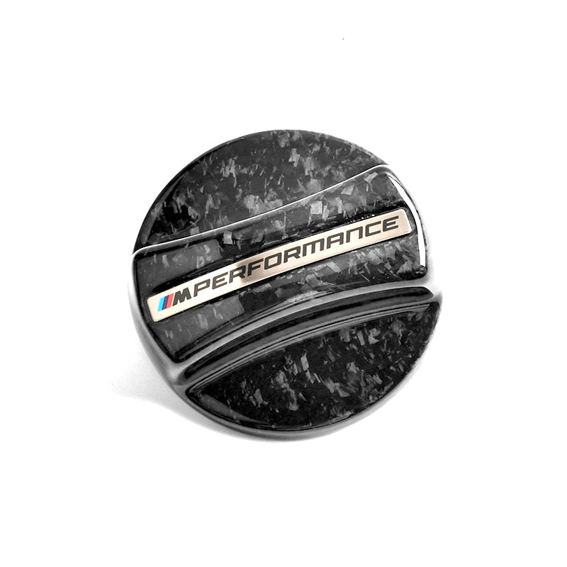 Dry carbon fiber fuel tank cap for BMW