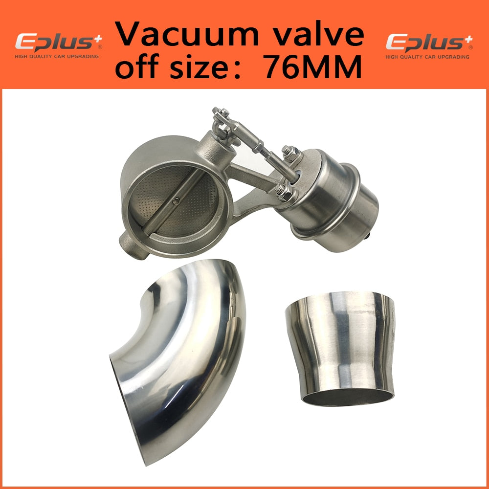 EPLUS universal car exhaust control valve with remote control