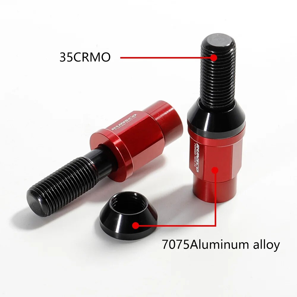 Wheel forged bolts