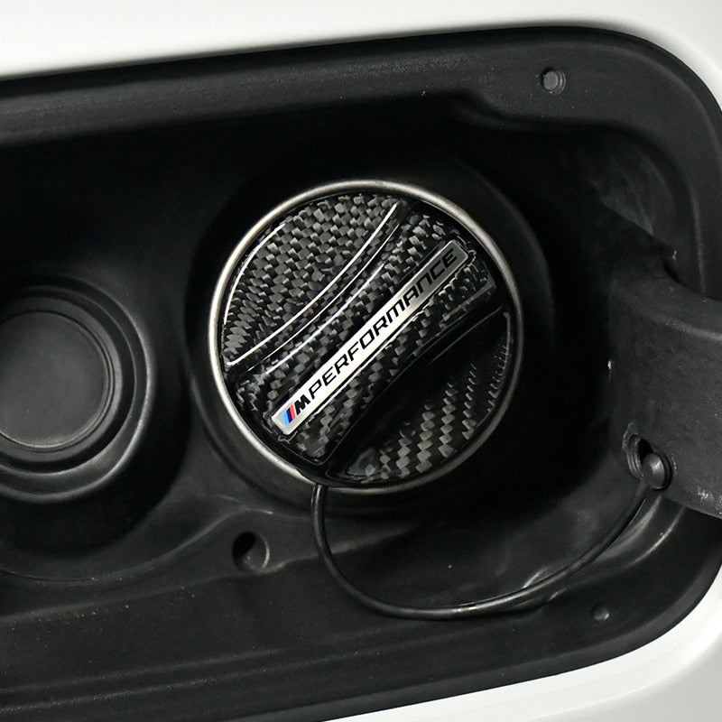 Dry carbon fiber fuel tank cap for BMW