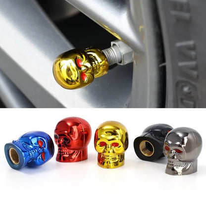 Universal valve cover with skull