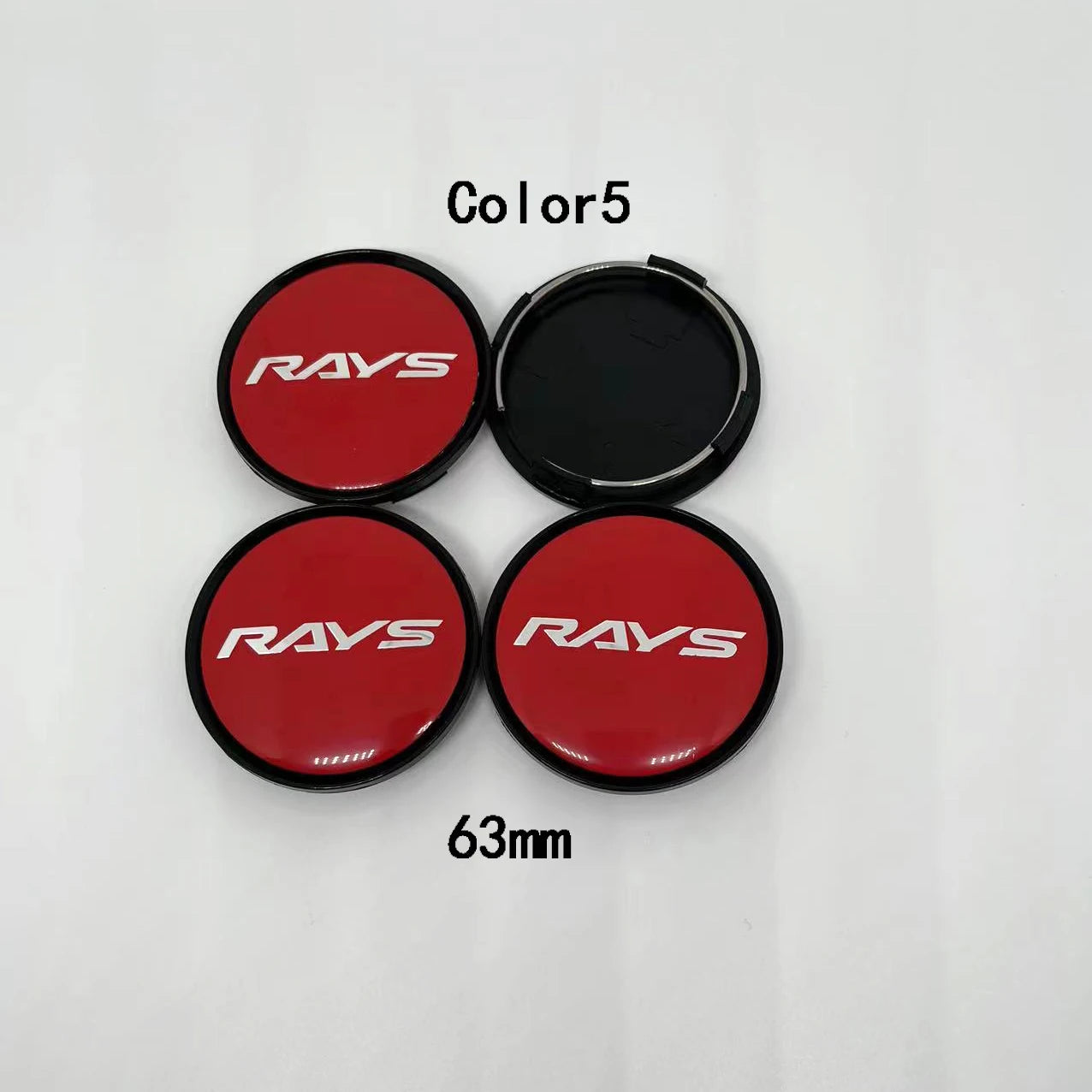 RAYS wheel center caps
