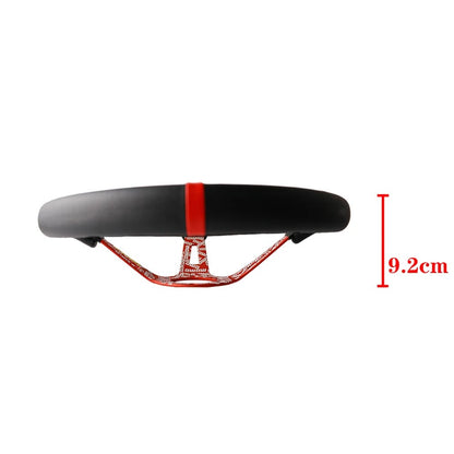 Racing sports steering wheel in MOMO style made of genuine leather