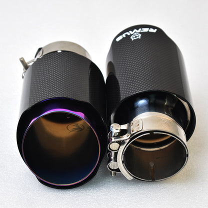 Car exhaust pipe tip