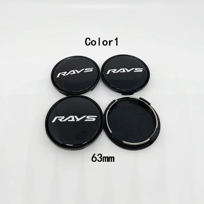 RAYS wheel center caps