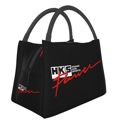 HKS Retro Waterproof Lunch Bag Travel Picnic