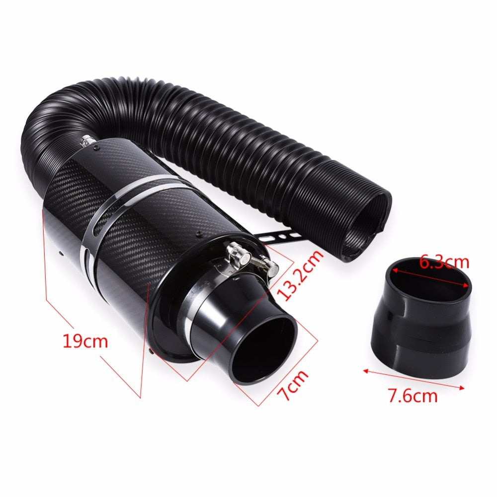 Universal cold air filter closed