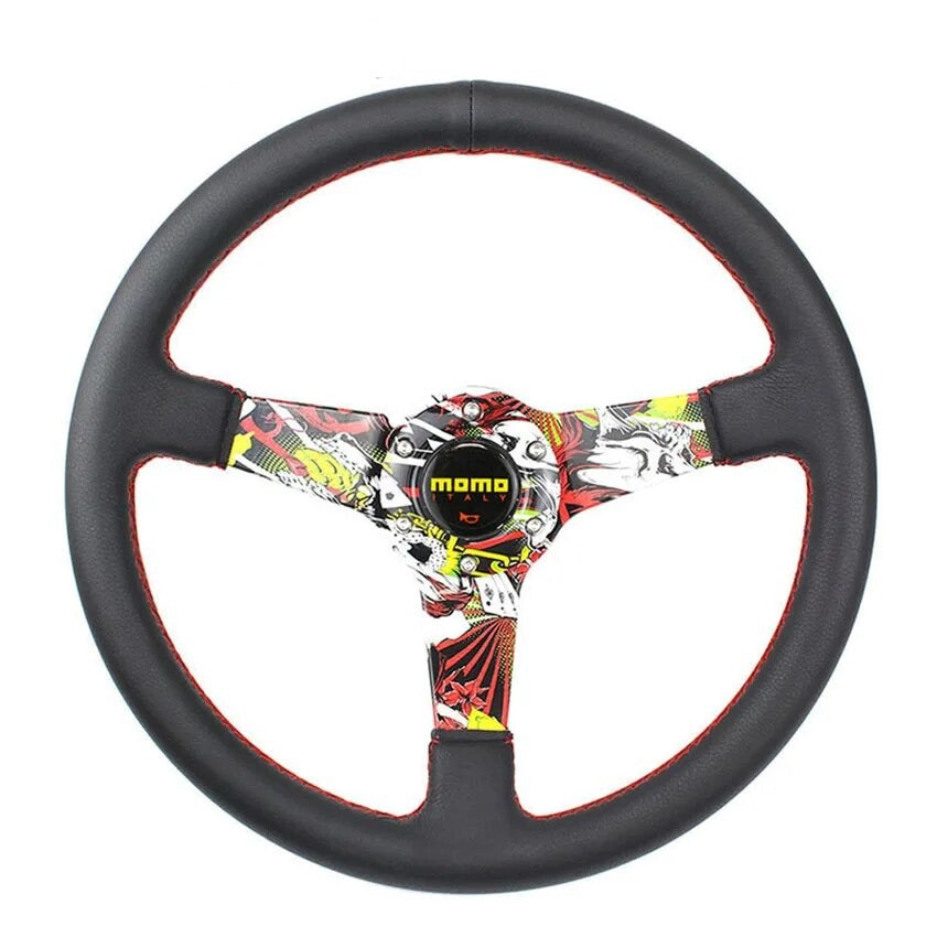 racing sports steering wheel, universal MOMO