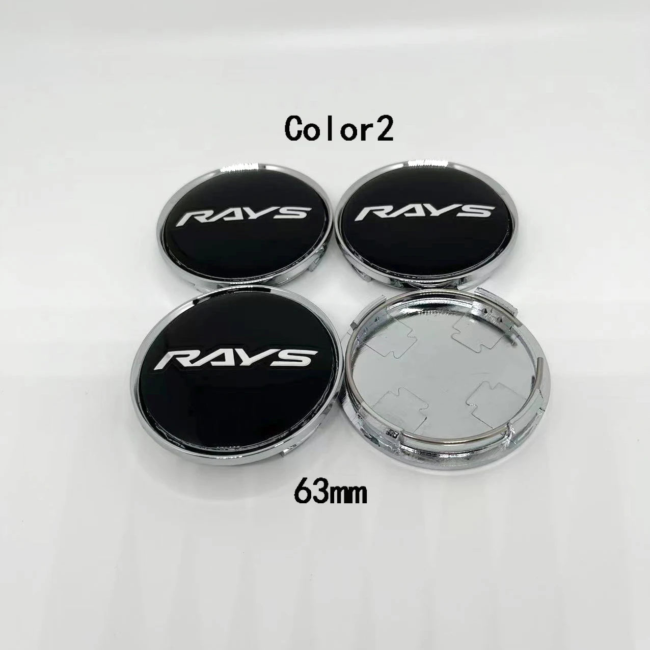RAYS wheel center caps