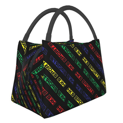 HKS Retro Waterproof Lunch Bag Travel Picnic