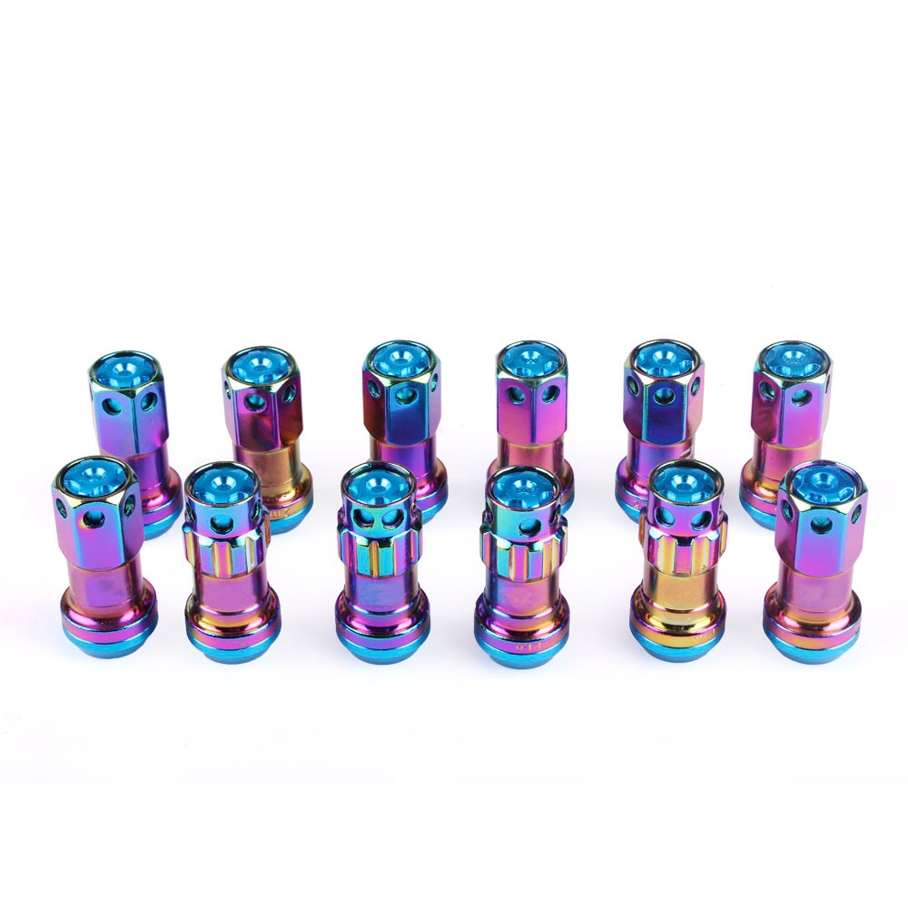 Steel wheel nuts