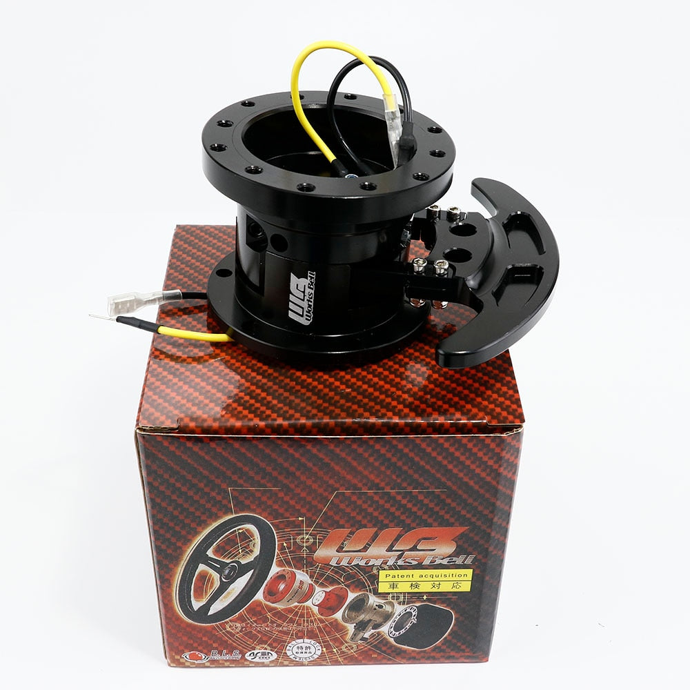 Steering wheel adapter Detachable, housing with latch
